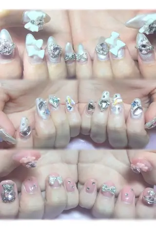 ネイル ほの＿ ʜᴀɴᴀのネイルデザイン