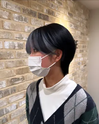 ショート ショート/レイヤー/ ボブ/安本和史のヘアスタイル