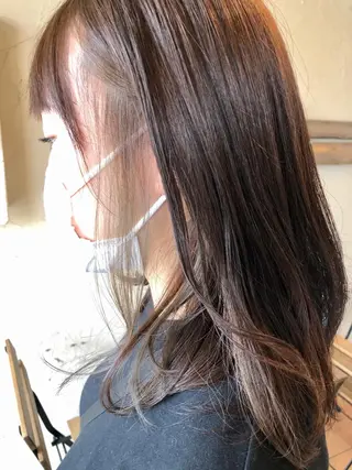 セミロング カラー Ichimura yurieのヘアスタイル