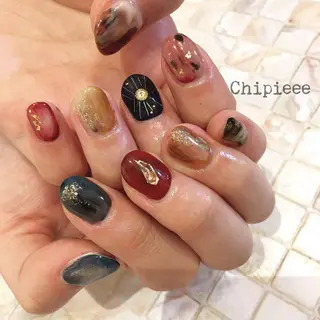 ネイル revia所属・ERI Nailistのネイルデザイン