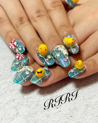ネイル riri オーナーのネイルデザイン