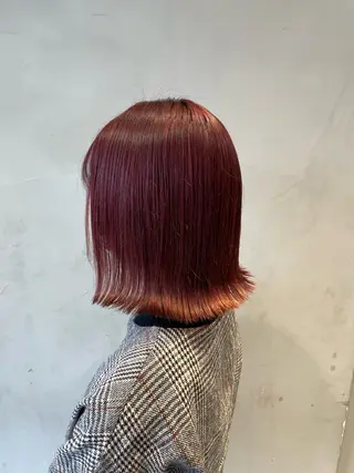 ミディアム カラー ヘアアレンジ 艶髪/レイヤーカット 🐣misakiのヘアスタイル