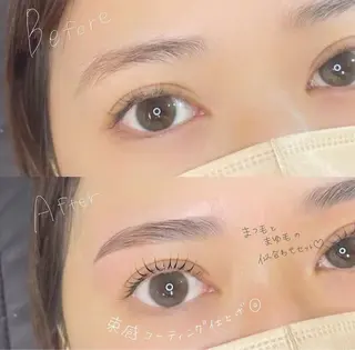 マツエク・マツパ ロレインブロウ栄店所属・ロレインブロウ 大須観音のマツエク・マツパデザイン