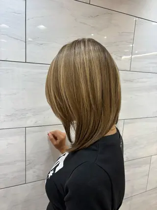 ミディアム 片桐 大介のヘアスタイル