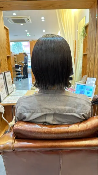 ミディアム 星野 美紅のヘアスタイル