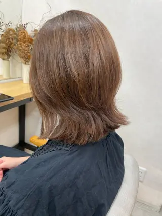 ミディアム ami🍊hair salon soilのヘアスタイル