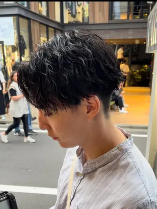 パーマ 🔥メンズ特化🔥 永瀬椋のヘアスタイル