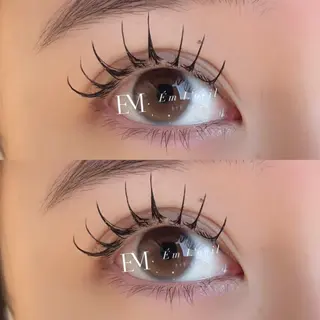 マツエク・マツパ Em Loeil原島 束感まつげ/ユウリのマツエク・マツパデザイン