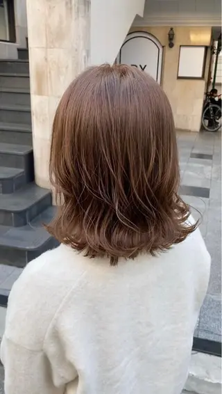 セミロング カラー 韓国風/美髪/透明感 hiroのヘアスタイル