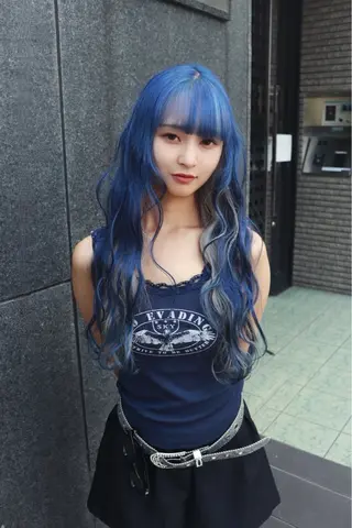 ロング カラー 🧡色落ちまで2度綺 麗なカラー🧡ヨシキのヘアスタイル