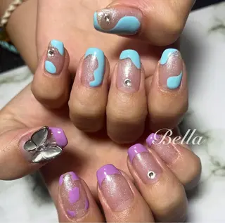ネイル 𝑩𝒆𝒍𝒍𝒂 𝒏𝒂𝒊𝒍のネイルデザイン