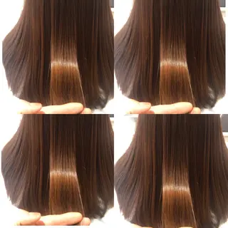 セミロング 髪質改善 田沼のヘアスタイル