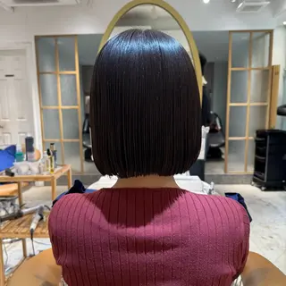 ミディアム 髪質改善/ボブ /韓国/erikoのヘアスタイル