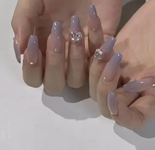 ネイル By moonネイル 🌷ワンホン/韓国風のネイルデザイン