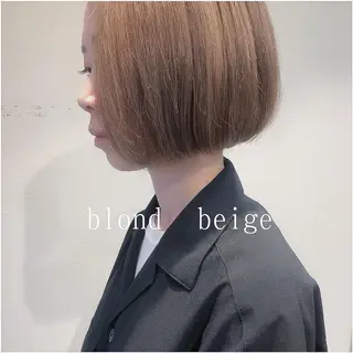 ショート カラー カラーパティシエ facce🌼ikoのヘアスタイル