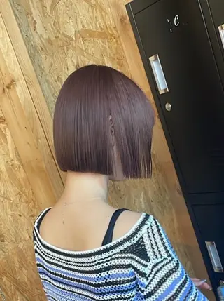 ショート ☘️ハイトーンボブ ☘️初めてのボブ💫のヘアスタイル