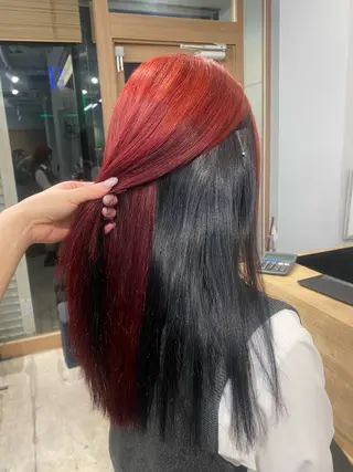 ロング カラー 🐾Libero🐾 柏　KONOMIのヘアスタイル