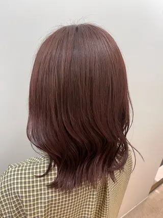 ミディアム カラー 似合わせカット✂️ 🥀Ayane🥀のヘアスタイル