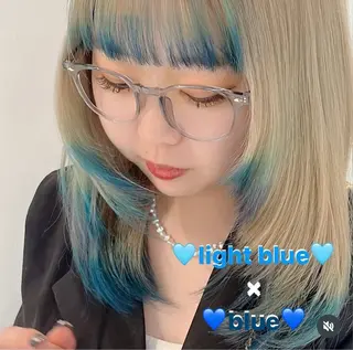 ミディアム 💚 AKI 💚のヘアスタイル