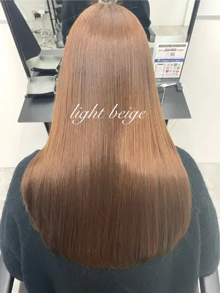 セミロング カラー 💗艶×髪改善カラー 特化💗AYAKIのヘアスタイル