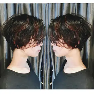 ショート MaaR所属・Asuka Mabuchiのヘアスタイル