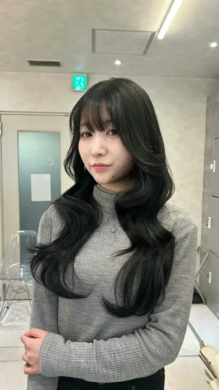 カラー カラーモデル/梅田/ ⭐️seina⭐️のヘアスタイル