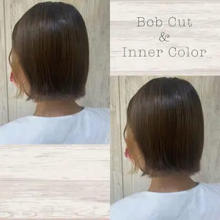 ショート カラー ヘアアレンジ 🌼NAMI 🌼のヘアスタイル