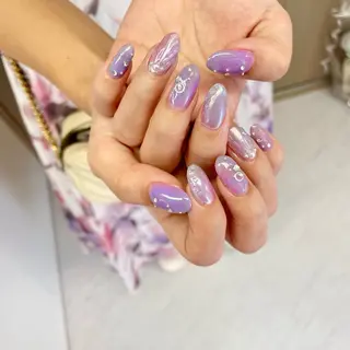 ネイル 大阪福島韓国束感まつ げ Sayaka🤍のマツエク・マツパデザイン