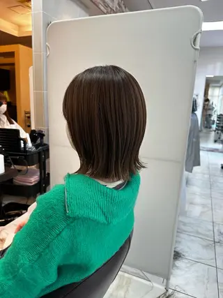 ミディアム ⭐️透け感カラー /齊藤容史⭐️のヘアスタイル