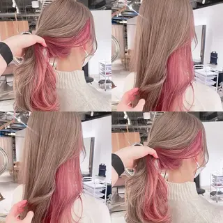 カラー 渋谷:インナーカラー ／🍒エリカ🍒のヘアスタイル