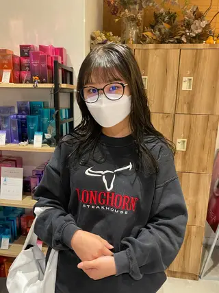 ロング カラー パーマ指名No1 /namiのヘアスタイル