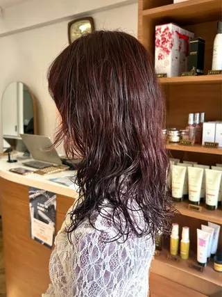 セミロング HaKUmaison ノエ／久屋大通 高岳のヘアスタイル