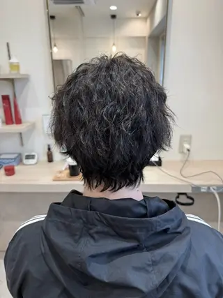 パーマ メンズ Erika [Simple]のヘアスタイル