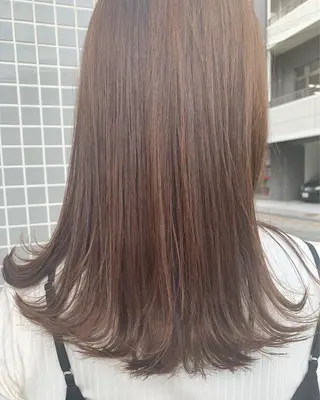 ミディアム カラー DiMPlE  ディンプル所属・🌸スタイリスト 山浦美恵のヘアスタイル