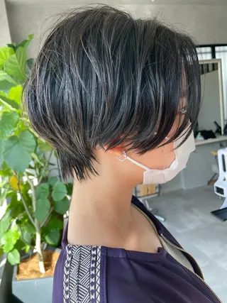 ショート 河原 亮のヘアスタイル