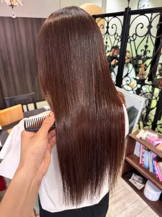 ロング 極上髪質改善 宮内開星のヘアスタイル