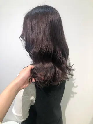 セミロング カラー moa  by clips所属・レイヤー/お顔まわり 暖色カラー🍑Amiのヘアスタイル