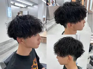 パーマ メンズ 土岐 仁/メンズ専門 パーマ特化美容師🌀のヘアスタイル