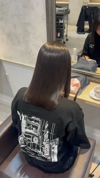 ミディアム momoka ⠀のヘアスタイル