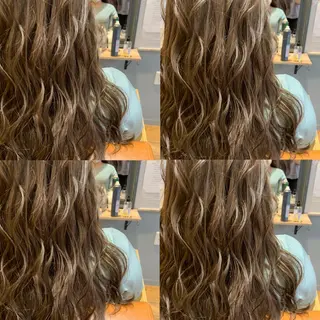 ロング カラー ヘアアレンジ 🦋韓国ヘア 坂本 菜摘🦋のヘアスタイル