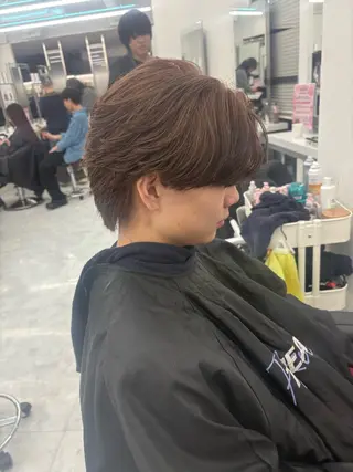 カラー ハイトーン/透明感 艶カラー/SAKI‎のヘアスタイル