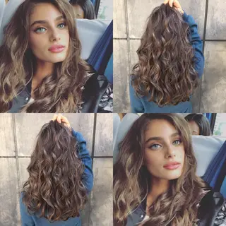 ロング カラー レイヤーカット BLend 渋谷のヘアスタイル