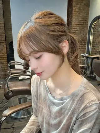 ロング MINX 銀座店所属・MINXginza タイラミユネのヘアスタイル