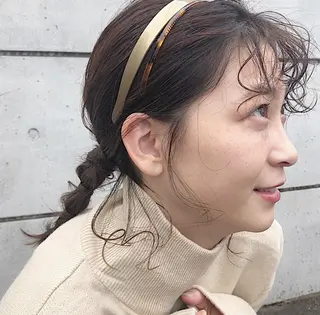 カラー ヘアアレンジ パーマ指名No1 /namiのヘアスタイル