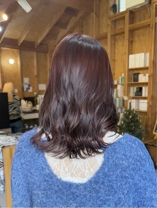 カラー 🎀艶感/柔らかい カラー🩷このかのヘアスタイル