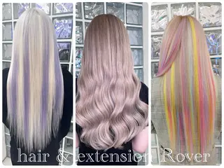 ロング 家田 竜のヘアスタイル