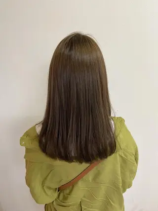 セミロング 小玉 杏華のヘアスタイル