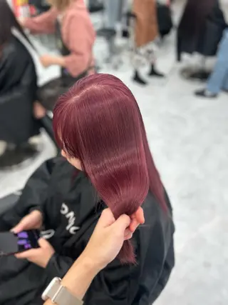 ミディアム 🥀艶髪/似合わせ 暖色/まな🥀のヘアスタイル