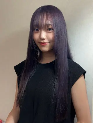 ロング カラー YUIMARL asumiのヘアスタイル