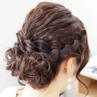 ヘアアレンジ 土屋 貴章のヘアスタイル